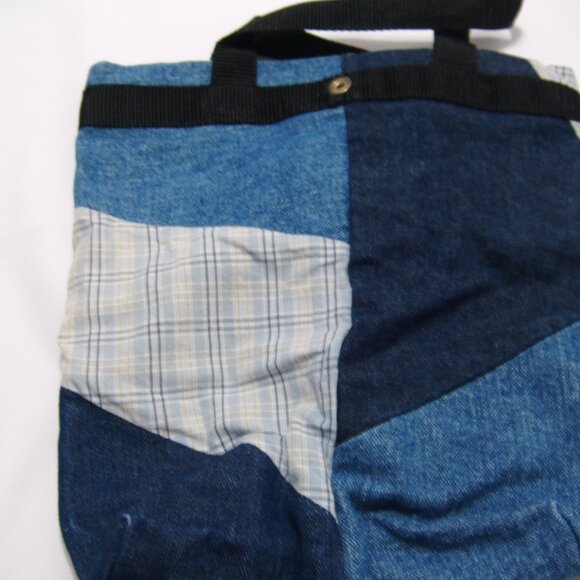 2 Fabric Wine Bottle Shopping Bags Reusable NEW - Picture 3 of 5